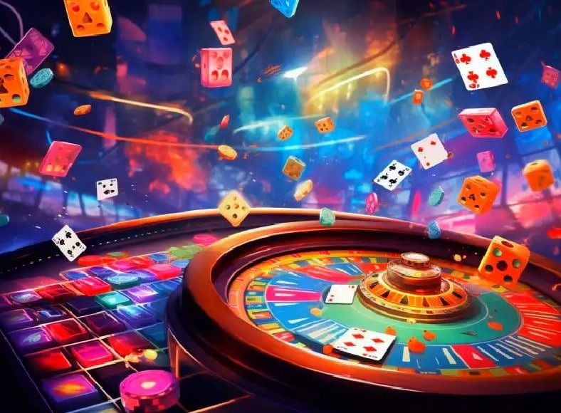 Simulasi Olahraga Virtual di platform byon88 menampilkan grafis tim dan skor real-time